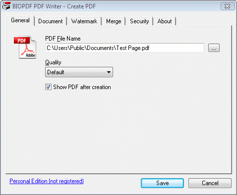 PDF Writer Windows 11 download